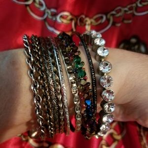 9 bangles with gift box